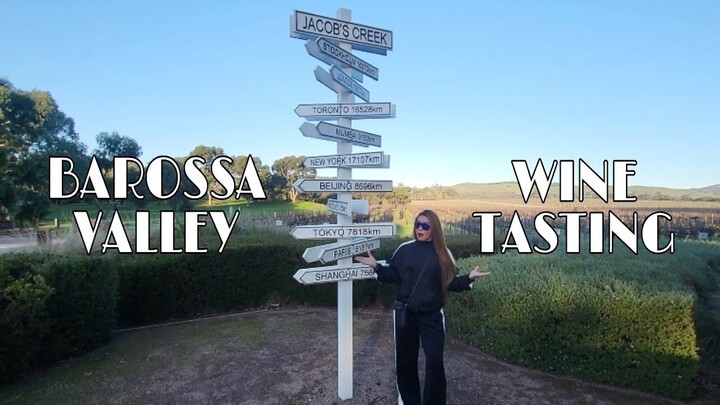 Wine tasting at Jacob's Creek in Barossa Valley