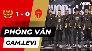 GAM vs TES -  Phỏng Vấn Đội Trưởng GAM Levi | CKTG 2022 - MGN Esports