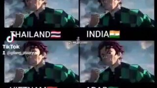 Tanjiro dub Arab Indonesia Thailand India Vietnam Malaysia English, Kimetsu no yaiba Mugen train dub