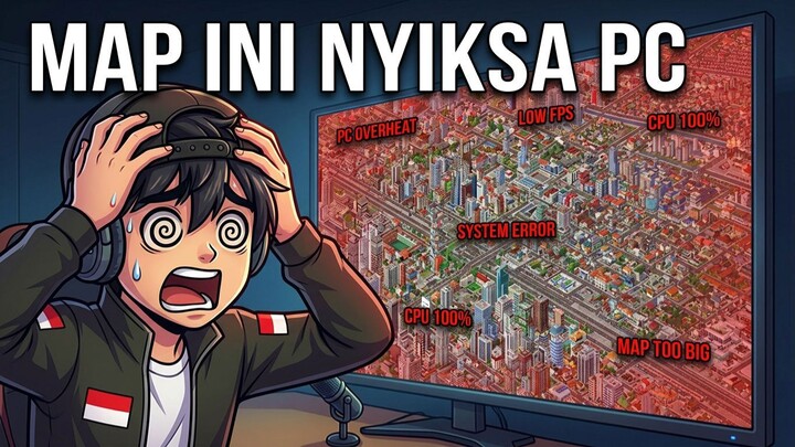 Bikin Region Raksasa dan Nyiksa PC di Theotown