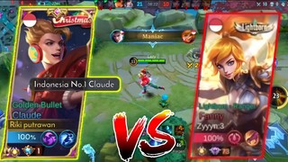 TUTORIAL CLAUDE SOLO RANK KETEMU TOP GLOBAL FANNY | PAKE BUILD INI LANGSUNG MANIAC! -CLAUDE MLBB