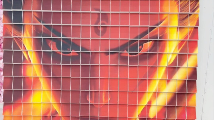 When the first card gently fell, the chain reaction was like Nezha's awakening, unstoppable! This wa