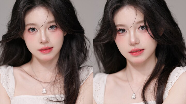 Korean Comic-Style Girl Makeup 6-Minute Follow-Along Tutorial! A Lively, Cartoon-Come-to-Life Girl