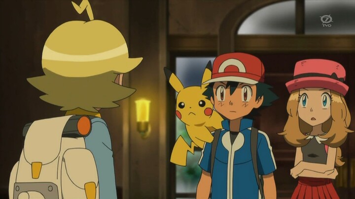 Pokémon XY - Tập 818: Nơi trú mưa kỳ quái! Nyasper nhìn thấy tất cả!