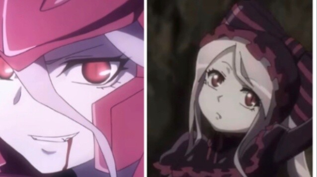 Shalltear before vs. Shalltear now