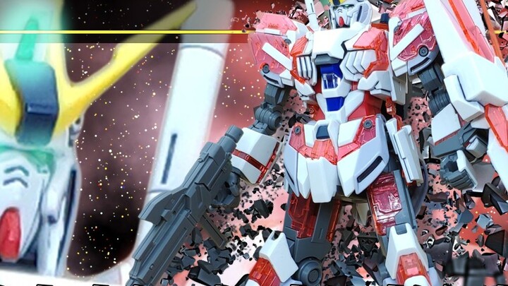 [Perakitan Gerakan Beku] Salmon Gundam, enakkah? Video perakitan set kecepatan HG peralatan NT Gunda