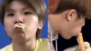 Seventeen | Kim Min Gye & Lee Ji Hun Enjoying Food