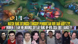 MOMEN 1 TEAM MELINDUNGI SKYLAR DARI KEMATIAN!! REAKSI STREAMER RRQ HOSHI 1-0 REBELLION MPL ID S13!!