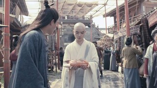 老头利用幻术将西瓜变成了血淋淋的鱼头