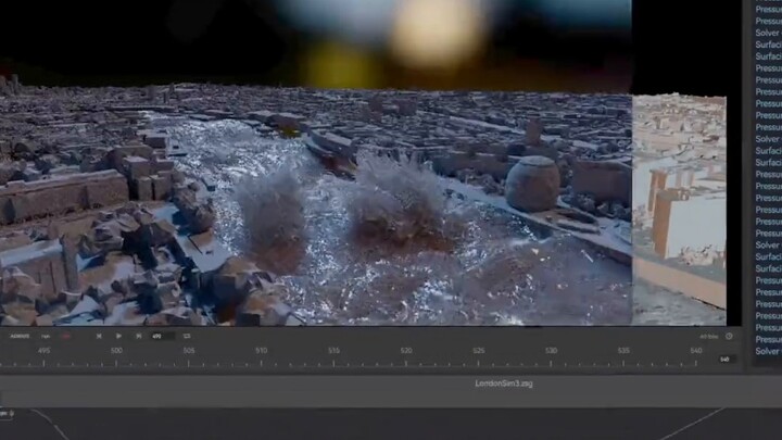 ไฮไลท์เอฟเฟกต์ภาพ "The Wandering Earth 2" ของ Zesen Technology