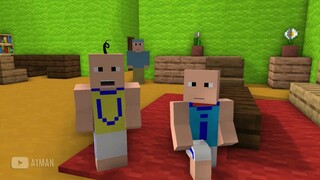 Upin & Ipin AIS KEPAL | UPIN & IPIN MUSIM 15 (Minecraft Animation)