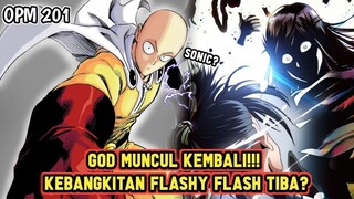 TEROR UMAT MANUSIA! FLASH MENDAPAT KEKUATAN DARI GOD? | MANGA OPM 201