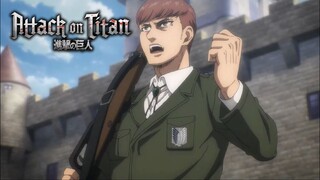 Floch's Speech Destroys Shadis | Attack on Titan: The Final Season