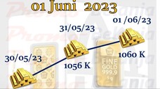 Harga Emas Hari Ini 01 Juni 2023 Update Setiap Hari