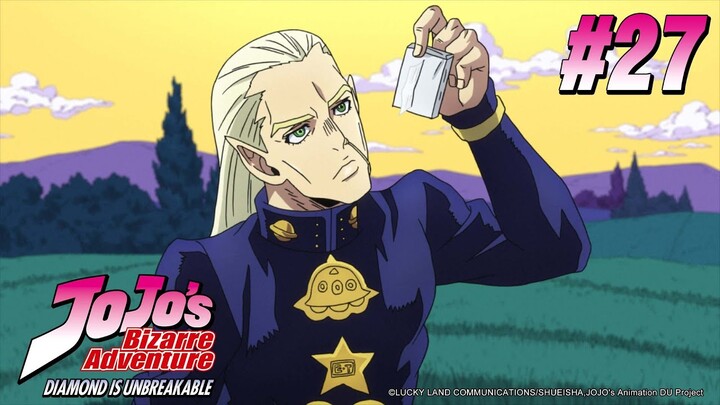 JoJo's Bizarre Adventure (S3): Diamond is Unbreakable - Episode 27 [English Sub]