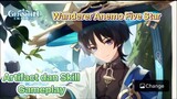 Genshin Impact INDO - Pembahasan Wanderer Anemo Five Star mengenai Artifact dan Skill + Gameplay