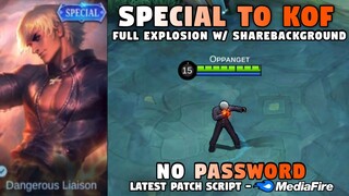 Gusion Special To KOF Skin Script No Password | Gusion K' Skin Script | Mobile Legends