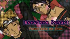 (BORUTO) Siapa di sini yang team BoruSara😋☝️Andaikan di Manga-nya begini😔💔