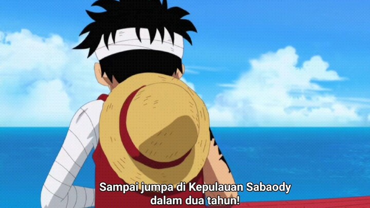 kru topi jerami berkumpul setelah time skip 2 tahun