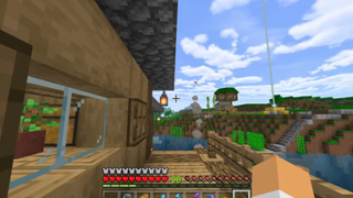 Tập 22 _ SINH TỒN MINECRAFT PE 1.18 _ Xây Bức Tường Cao Bảo Vệ Dân Làng..!!