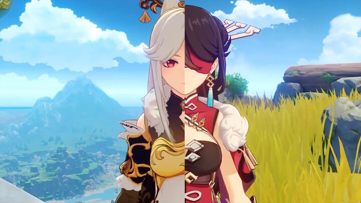 [Genshin Impact] When the character is fighting with his back, you may not notice the details of the expression