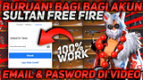 BAGI BAGI AKUN SULTAN FREE FIRE GRATIS || Terbaru Hari Ini #Part2