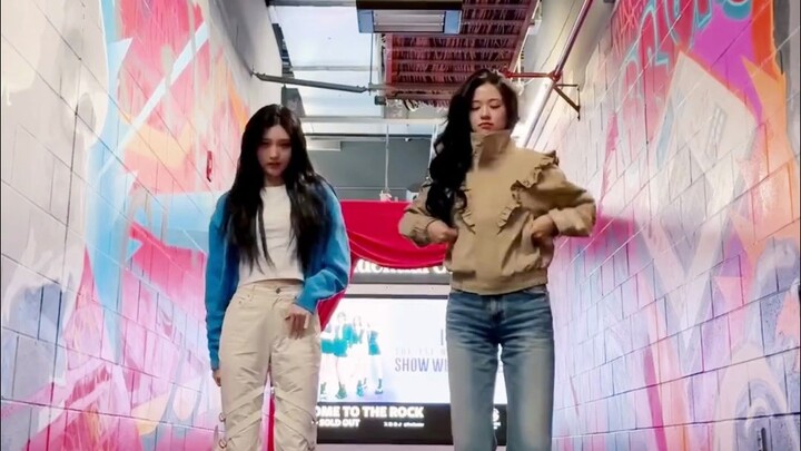 【An Yujin】di NEWARK 〰️Tantangan Empire State of Mind bersama Kim Cheonmi