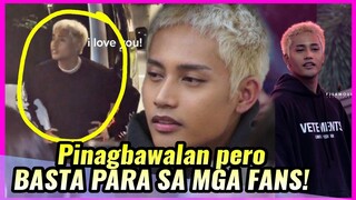 Pinagbawalan man, pero SB19 Ken / Felip gumawa ng paraan para sa mga fans!