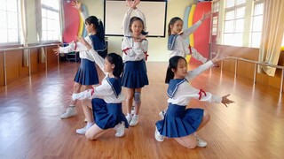 Học sinh tiểu học cover phiên bản chính thức của phòng tập "Today We Start" của GFriend