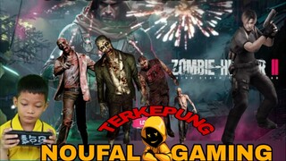 main game zombie hunter, terjebak dan terkepung