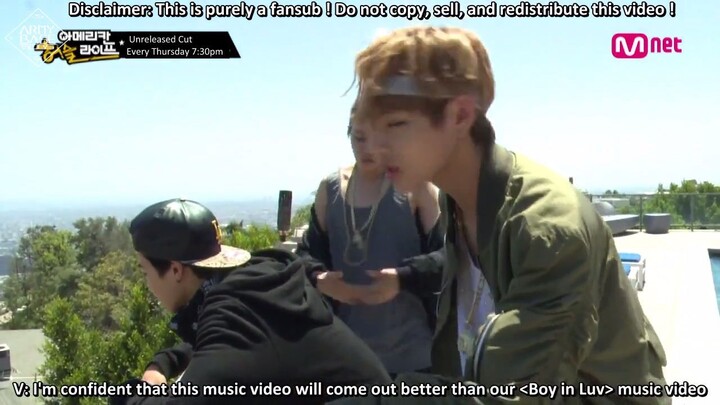 [ENG] [American Hustle Life] Unreleased Cut - Ep.5 Excited V, Jimin, and J-Hope!