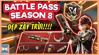 CALL OF DUTY MOBILE VN | BATTLE PASS SEASON 8 - ĐẸP THẾ NÀY CÓ ĐÁNG TIỀN? | Zieng Gaming