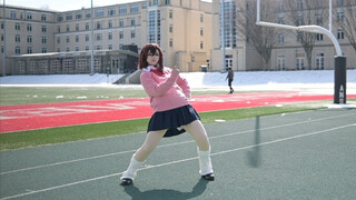 在美国大学校园跳个胆大党op