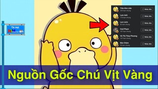 Giải Mã Nguồn Gốc "AVATAR CHÚ VỊT VÀNG" Đang Dậy Sóng Facebook Là Gì?