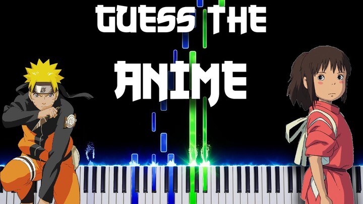 Guess the 25 Anime Themes on Piano (Quiz)