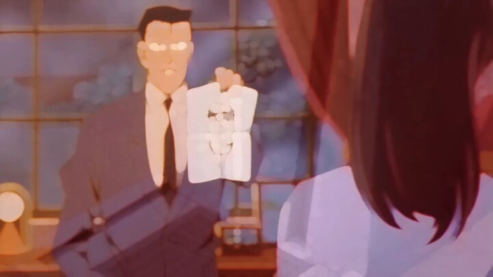 His proud student, it would be best if she pointed out that she was the murderer # Detective Conan #