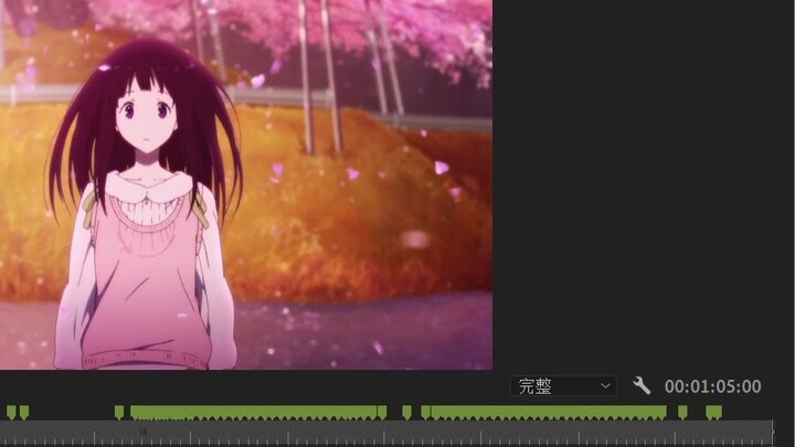 [PR Project Display] A common mixed-cut project sequence