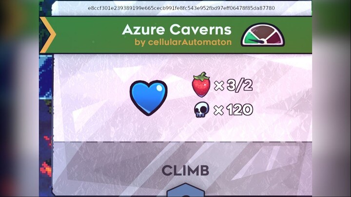 Celeste SJC - Azure Caverns (Easy Beginner) - Golden Strawberry