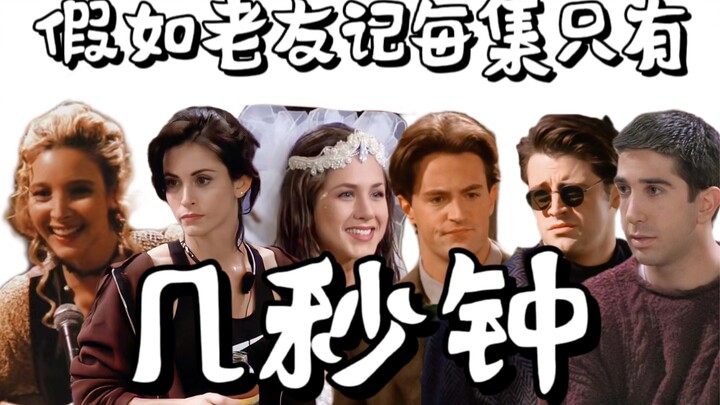 假如老友记每集只有几秒钟 「season 1」