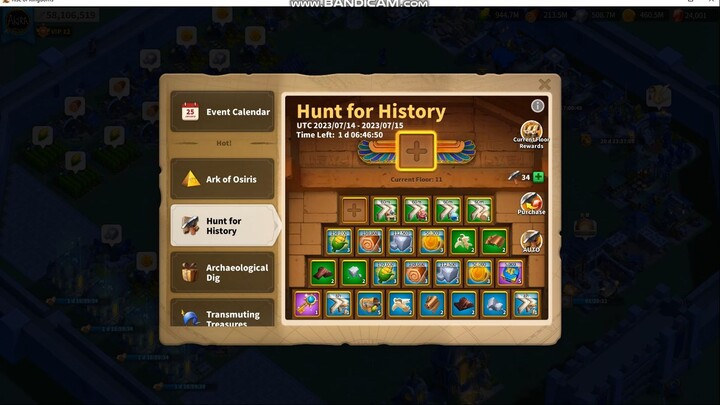 hunt for history F11-15