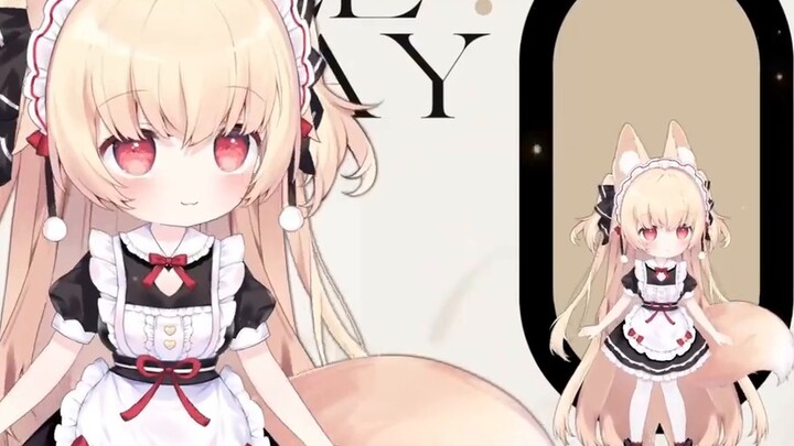[Live2d model display] Golden Fox is coming!