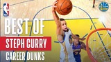Best Of Stephen Curry's Career Dunks
