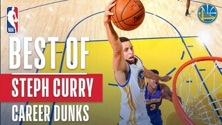 Best Of Stephen Curry's Career Dunks