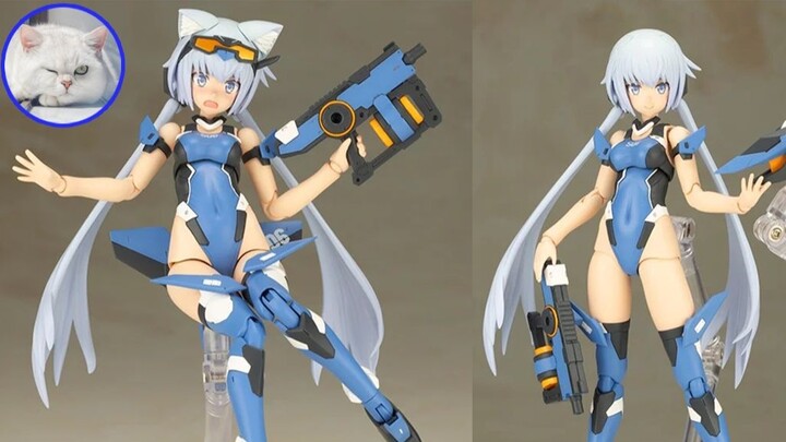 【Yudoufu】Một phút để tìm hiểu về cô gái mecha mới của Kotobukiya——FAG Dagger Swimsuit Edition Mecha 