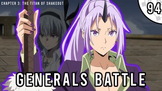 Shion challenges Dagruel | Chapter 3: The Titan of Shakeout | Tensura Light Novel Spoiler