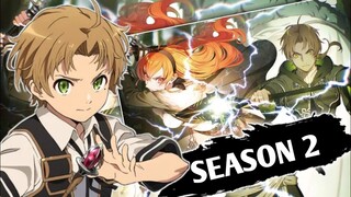 Finally!! Jadwal Rilis Anime Mushoku Tensei Season 2 Akan Tayang Tahun Ini!