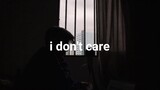 i don't care cover