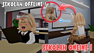 Sekolah Online Vs Sekolah Offline! 🏫📚 (Brookhaven) | Roblox Indonesia 🇮🇩 |