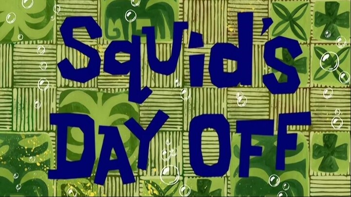 Spongbob S2 - "Squid's Day Off" Dub Indo