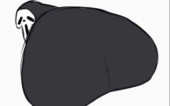 Life Goes On, But the Ghost Mask Twists Its Butt